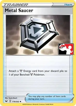 Metal Saucer Prize Pack Series Cards - Uncommon