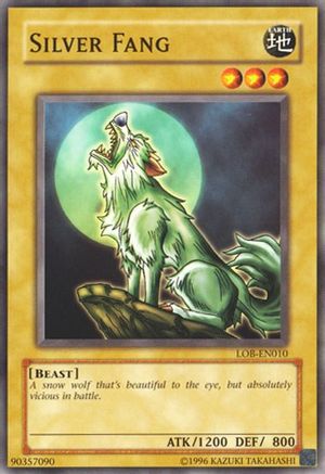 Silver Fang (LOB-EN010) - Legend of Blue Eyes White Dragon (Worldwide English) Unlimited Legend of Blue Eyes White Dragon (Worldwide English) Yugioh Single Squirtle Squad Card Shop.