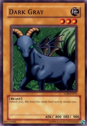 Dark Gray (LOB-EN011) - Legend of Blue Eyes White Dragon (Worldwide English) Unlimited Legend of Blue Eyes White Dragon (Worldwide English) Yugioh Single Squirtle Squad Card Shop.
