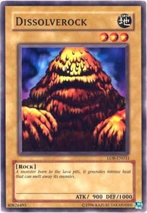 Dissolverock (LOB-EN031) - Legend of Blue Eyes White Dragon (Worldwide English) Unlimited Legend of Blue Eyes White Dragon (Worldwide English) Yugioh Single Squirtle Squad Card Shop.