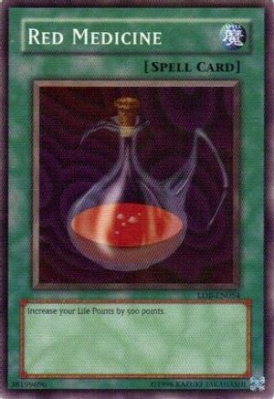 Red Medicine (LOB-EN054) - Legend of Blue Eyes White Dragon (Worldwide English) Unlimited Legend of Blue Eyes White Dragon (Worldwide English) Yugioh Single Squirtle Squad Card Shop.
