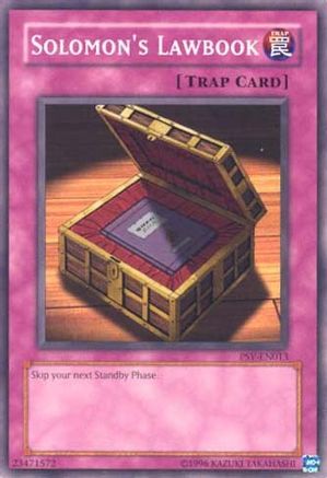 Solomon's Lawbook (PSV-EN013) - Pharaoh's Servant (Worldwide English) Unlimited Pharaoh's Servant (Worldwide English) Yugioh Single Squirtle Squad Card Shop.