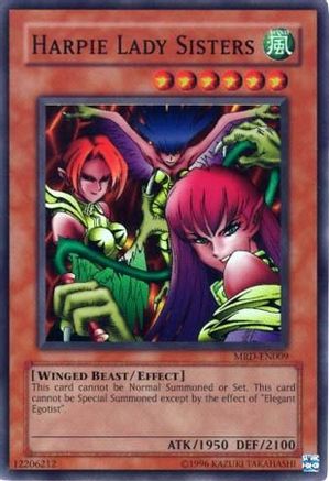 Harpie Lady Sisters (MRD-EN009) - Metal Raiders (Worldwide English) Unlimited Metal Raiders (Worldwide English) Yugioh Single Squirtle Squad Card Shop.