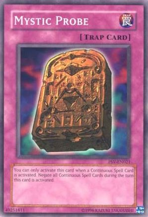 Mystic Probe (PSV-EN021) - Pharaoh's Servant (Worldwide English) Unlimited Pharaoh's Servant (Worldwide English) Yugioh Single Squirtle Squad Card Shop.