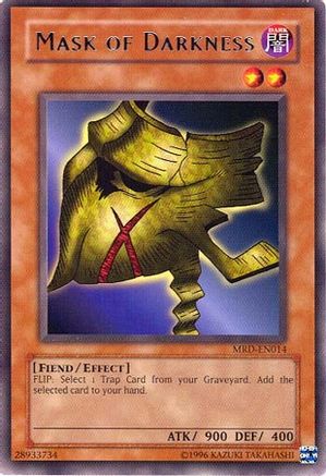 Mask of Darkness (MRD-EN014) - Metal Raiders (Worldwide English) Unlimited Metal Raiders (Worldwide English) Yugioh Single Squirtle Squad Card Shop.
