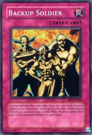 Backup Soldier (PSV-EN028) - Pharaoh's Servant (Worldwide English) Unlimited Pharaoh's Servant (Worldwide English) Yugioh Single Squirtle Squad Card Shop.