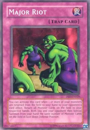 Major Riot (PSV-EN029) - Pharaoh's Servant (Worldwide English) Unlimited Pharaoh's Servant (Worldwide English) Yugioh Single Squirtle Squad Card Shop.