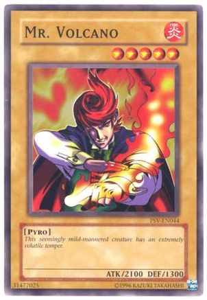 Mr. Volcano (PSV-EN044) - Pharaoh's Servant (Worldwide English) Unlimited Pharaoh's Servant (Worldwide English) Yugioh Single Squirtle Squad Card Shop.