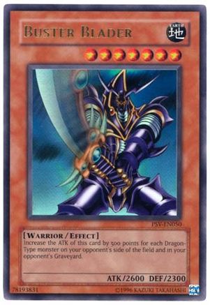 Buster Blader (PSV-EN050) - Pharaoh's Servant (Worldwide English) Unlimited Pharaoh's Servant (Worldwide English) Yugioh Single Squirtle Squad Card Shop.