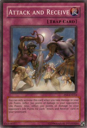 Attack and Receive (PSV-EN054) - Pharaoh's Servant (Worldwide English) Unlimited Pharaoh's Servant (Worldwide English) Yugioh Single Squirtle Squad Card Shop.