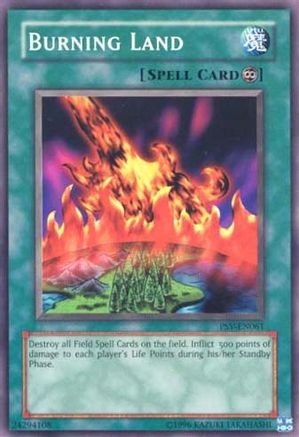 Burning Land (PSV-EN061) - Pharaoh's Servant (Worldwide English) Unlimited Pharaoh's Servant (Worldwide English) Yugioh Single Squirtle Squad Card Shop.