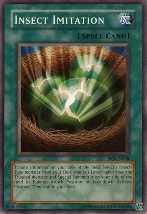 Insect Imitation (PSV-EN068) - Pharaoh's Servant (Worldwide English) Unlimited Pharaoh's Servant (Worldwide English) Yugioh Single Squirtle Squad Card Shop.