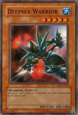 Deepsea Warrior (PSV-EN079) - Pharaoh's Servant (Worldwide English) Unlimited Pharaoh's Servant (Worldwide English) Yugioh Single Squirtle Squad Card Shop.