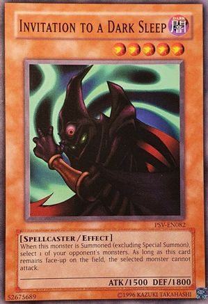 Invitation to a Dark Sleep (PSV-EN082) - Pharaoh's Servant (Worldwide English) Unlimited Pharaoh's Servant (Worldwide English) Yugioh Single Squirtle Squad Card Shop.