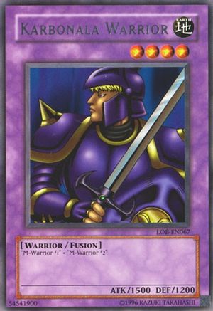 Karbonala Warrior (LOB-EN067) - Legend of Blue Eyes White Dragon (Worldwide English) Unlimited Legend of Blue Eyes White Dragon (Worldwide English) Yugioh Single Squirtle Squad Card Shop.