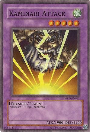 Kaminari Attack (MRD-EN041) - Metal Raiders (Worldwide English) Unlimited Metal Raiders (Worldwide English) Yugioh Single Squirtle Squad Card Shop.