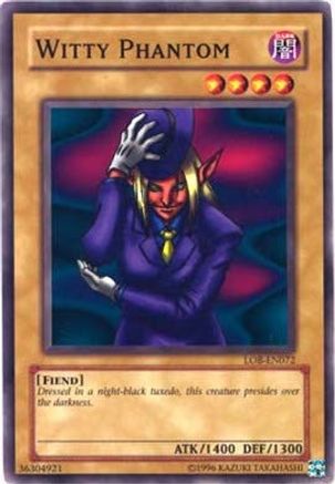 Witty Phantom (LOB-EN072) - Legend of Blue Eyes White Dragon (Worldwide English) Unlimited Legend of Blue Eyes White Dragon (Worldwide English) Yugioh Single Squirtle Squad Card Shop.