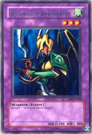 Dragoness the Wicked Knight (LOB-EN086) - Legend of Blue Eyes White Dragon (Worldwide English) Unlimited Legend of Blue Eyes White Dragon (Worldwide English) Yugioh Single Squirtle Squad Card Shop.