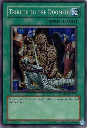 Tribute to The Doomed (MRD-EN057) - Metal Raiders (Worldwide English) Unlimited Metal Raiders (Worldwide English) Yugioh Single Squirtle Squad Card Shop.