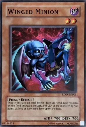 Winged Minion (LOD-EN005) - Legacy of Darkness (Worldwide English) Unlimited Legacy of Darkness (Worldwide English) Yugioh Single Squirtle Squad Card Shop.