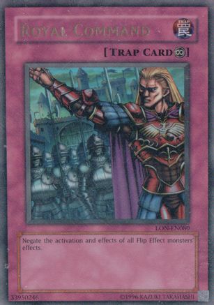 Royal Command (LON-EN080) - Labyrinth of Nightmare (Worldwide English) Unlimited Labyrinth of Nightmare (Worldwide English) Yugioh Single Squirtle Squad Card Shop.