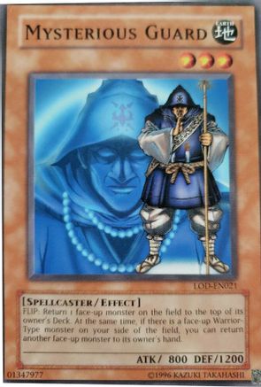 Mysterious Guard (LOD-EN021) - Legacy of Darkness (Worldwide English) Unlimited Legacy of Darkness (Worldwide English) Yugioh Single Squirtle Squad Card Shop.