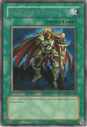 The Warrior Returning Alive (LOD-EN030) - Legacy of Darkness (Worldwide English) Unlimited Legacy of Darkness (Worldwide English) Yugioh Single Squirtle Squad Card Shop.
