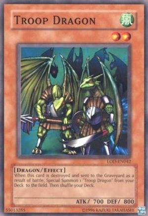 Troop Dragon (LOD-EN042) - Legacy of Darkness (Worldwide English) Unlimited Legacy of Darkness (Worldwide English) Yugioh Single Squirtle Squad Card Shop.