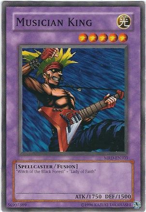 Musician King (MRD-EN103) - Metal Raiders (Worldwide English) Unlimited Metal Raiders (Worldwide English) Yugioh Single Squirtle Squad Card Shop.