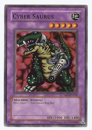 Cyber Saurus (MRD-EN105) - Metal Raiders (Worldwide English) Unlimited Metal Raiders (Worldwide English) Yugioh Single Squirtle Squad Card Shop.