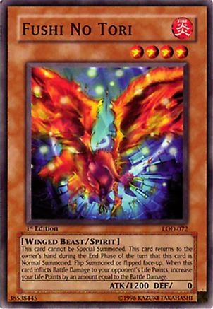 Fushi No Tori (LOD-072) - Legacy of Darkness (Worldwide English) Unlimited Legacy of Darkness (Worldwide English) Yugioh Single Squirtle Squad Card Shop.