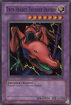 Twin-Headed Thunder Dragon (MRD-EN120) - Metal Raiders (Worldwide English) Unlimited Metal Raiders (Worldwide English) Yugioh Single Squirtle Squad Card Shop.