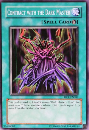 Contract with the Dark Master (DCR-EN087) - Dark Crisis (Worldwide English) Unlimited Dark Crisis (Worldwide English) Yugioh Single Squirtle Squad Card Shop.