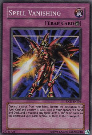 Spell Vanishing (DCR-EN101) - Dark Crisis (Worldwide English) Unlimited Dark Crisis (Worldwide English) Yugioh Single Squirtle Squad Card Shop.