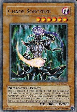 Chaos Sorcerer (IOC-EN023) - Invasion of Chaos (Worldwide English) Unlimited Invasion of Chaos (Worldwide English) Yugioh Single Squirtle Squad Card Shop.