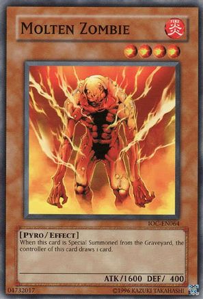 Molten Zombie (IOC-EN064) - Invasion of Chaos (Worldwide English) Unlimited Invasion of Chaos (Worldwide English) Yugioh Single Squirtle Squad Card Shop.