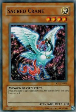 Sacred Crane (IOC-EN069) - Invasion of Chaos (Worldwide English) Unlimited Invasion of Chaos (Worldwide English) Yugioh Single Squirtle Squad Card Shop.
