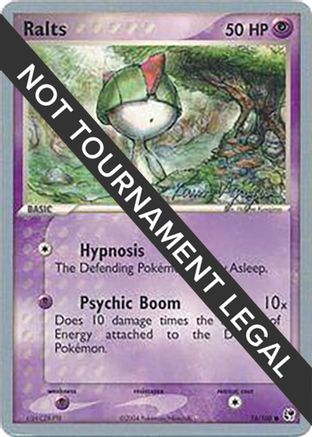 Ralts - 2004 (Kevin Nguyen) 074 World Championship Decks - Common World Championship Decks Pokemon Single Squirtle Squad Card Shop.