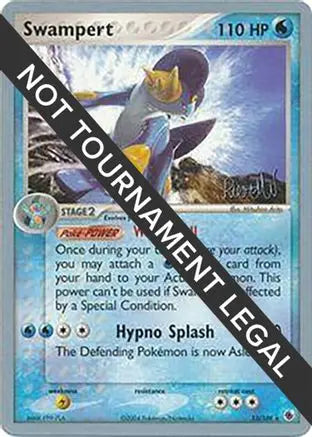 Swampert - 2004 (Reed Weichler) 013 World Championship Decks - Rare