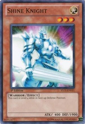 Shine Knight (YS11-EN011) - Starter Deck: Dawn of the Xyz 1st Edition Starter Deck: Dawn of the Xyz Yugioh Single Squirtle Squad Card Shop.