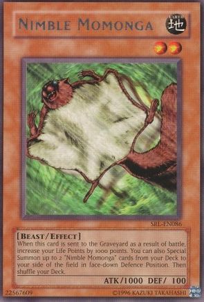 Nimble Momonga (SRL-EN086) - Spell Ruler (Worldwide English) Unlimited Spell Ruler (Worldwide English) Yugioh Single Squirtle Squad Card Shop.