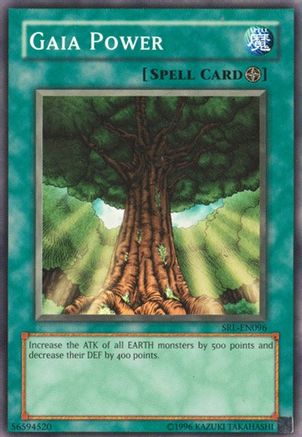 Gaia Power (SRL-EN096) - Spell Ruler (Worldwide English) Unlimited Spell Ruler (Worldwide English) Yugioh Single Squirtle Squad Card Shop.