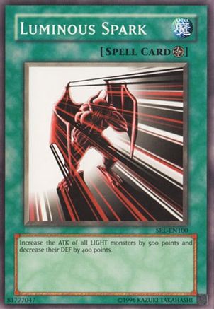 Luminous Spark (SRL-EN100) - Spell Ruler (Worldwide English) Unlimited Spell Ruler (Worldwide English) Yugioh Single Squirtle Squad Card Shop.