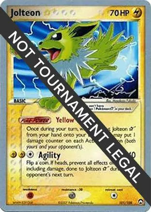 Jolteon Star - 2007 (Tom Roos) 101 World Championship Decks - Rare