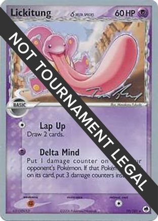 Lickitung (Delta Species) - 2007 (Tom Roos) 019 World Championship Decks - Rare World Championship Decks Pokemon Single Squirtle Squad Card Shop.