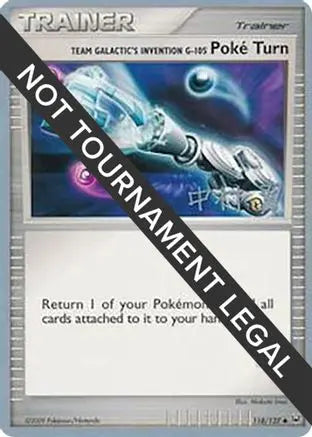 Team Galactic's Invention G-105 Poke Turn - 2009 (Tsubasa Nakamura) 118 World Championship Decks - Uncommon