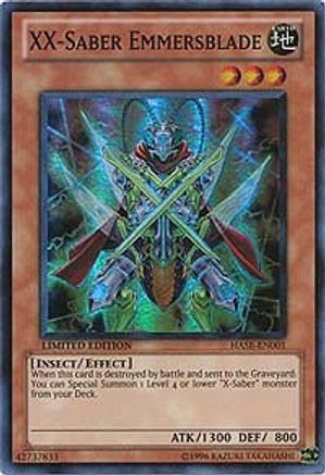 XX-Saber Emmersblade (HASE-EN001) - Hidden Arsenal 4 Limited Hidden Arsenal 4 Yugioh Single Squirtle Squad Card Shop.