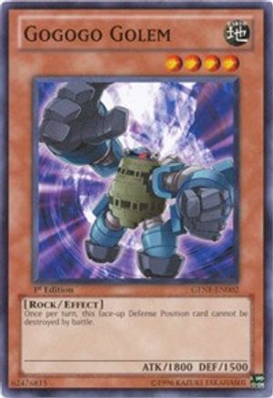 Gogogo Golem (GENF-EN002) - Generation Force 1st Edition Generation Force Yugioh Single Squirtle Squad Card Shop.
