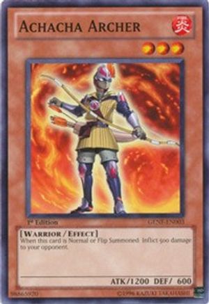 Achacha Archer (GENF-EN003) - Generation Force Unlimited Generation Force Yugioh Single Squirtle Squad Card Shop.