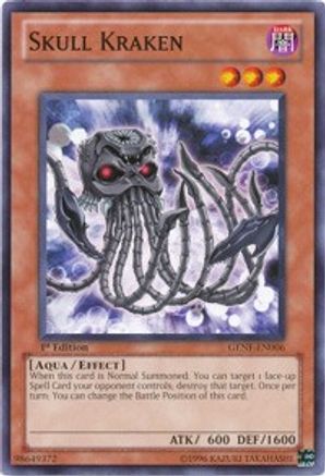 Skull Kraken (GENF-EN006) - Generation Force Unlimited Generation Force Yugioh Single Squirtle Squad Card Shop.